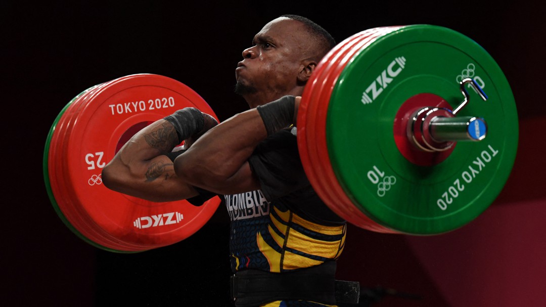 Santiago Rodallegas fue quinto en el levantamiento de pesas 81 kg