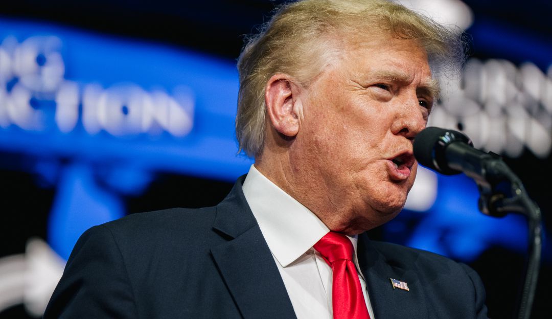 El expresidente Donald Trump El expresidente Donald Trump