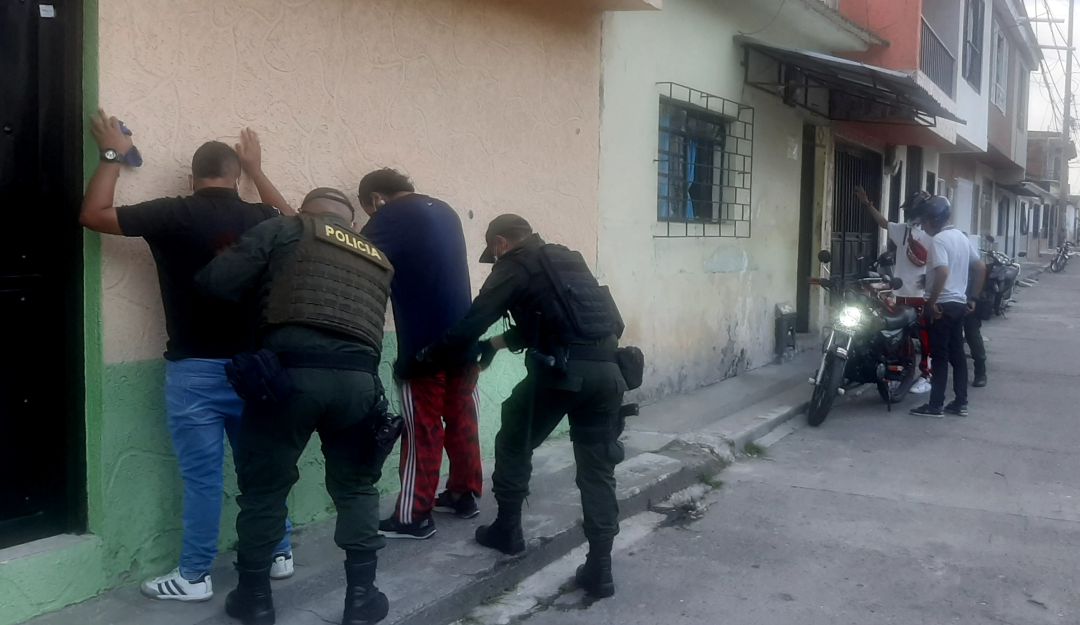 Foto: Enviada desde la Policía de Caldas. Foto: Enviada desde la Policía de Caldas.