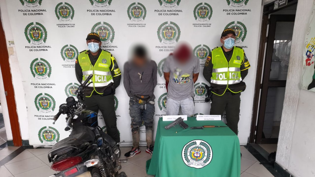 Capturados al parecer por haber hurtado elementos en el Peaje de Tarapacá 1