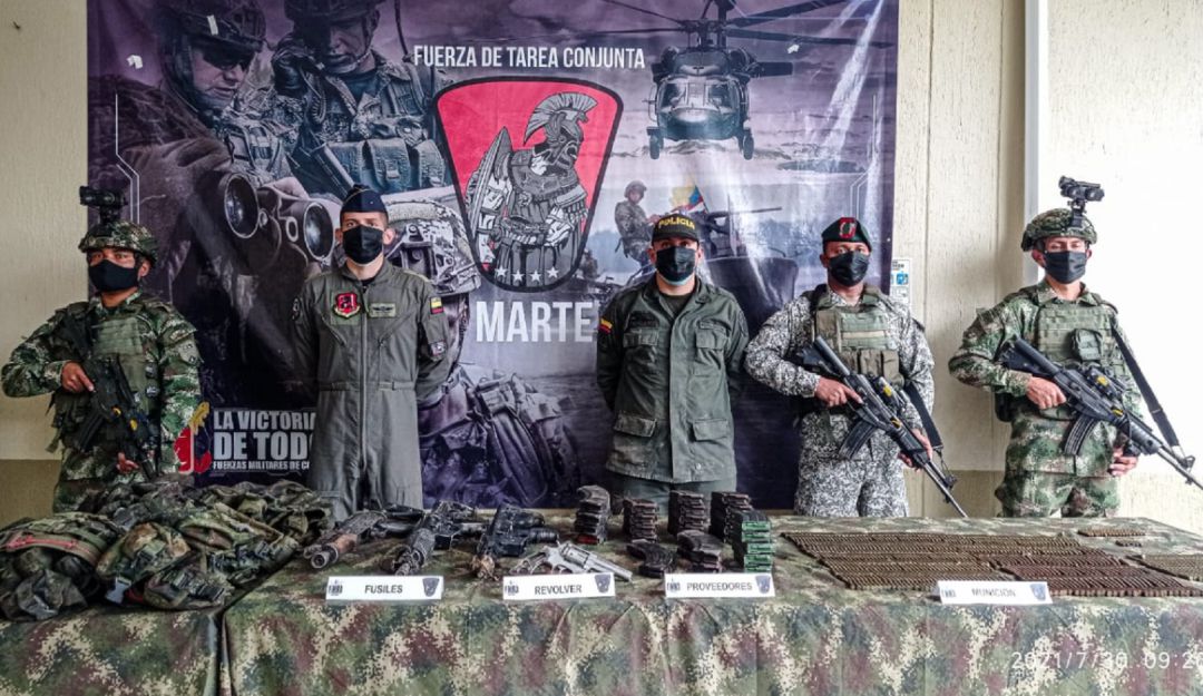 Las operaciones militares se desarrollaron en zona rural del municipio de Santa Rosa del Sur Las operaciones militares se desarrollaron en zona rural del municipio de Santa Rosa del Sur
