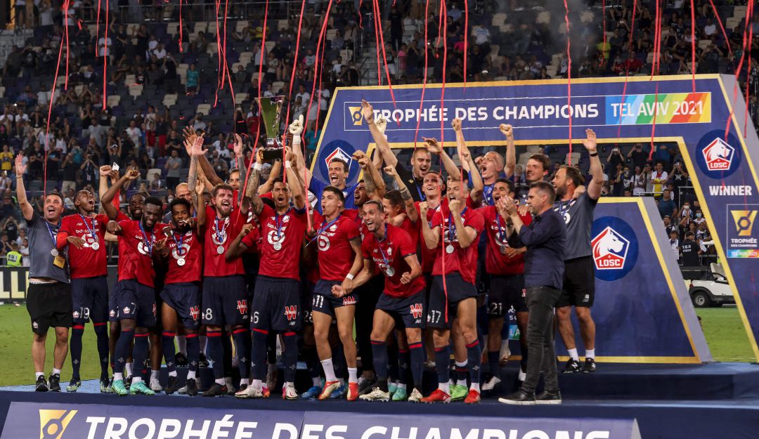 Lille se proclamó campeón de la Supercopa de Francia luego de vencer al PSG Lille se proclamó campeón de la Supercopa de Francia luego de vencer al PSG