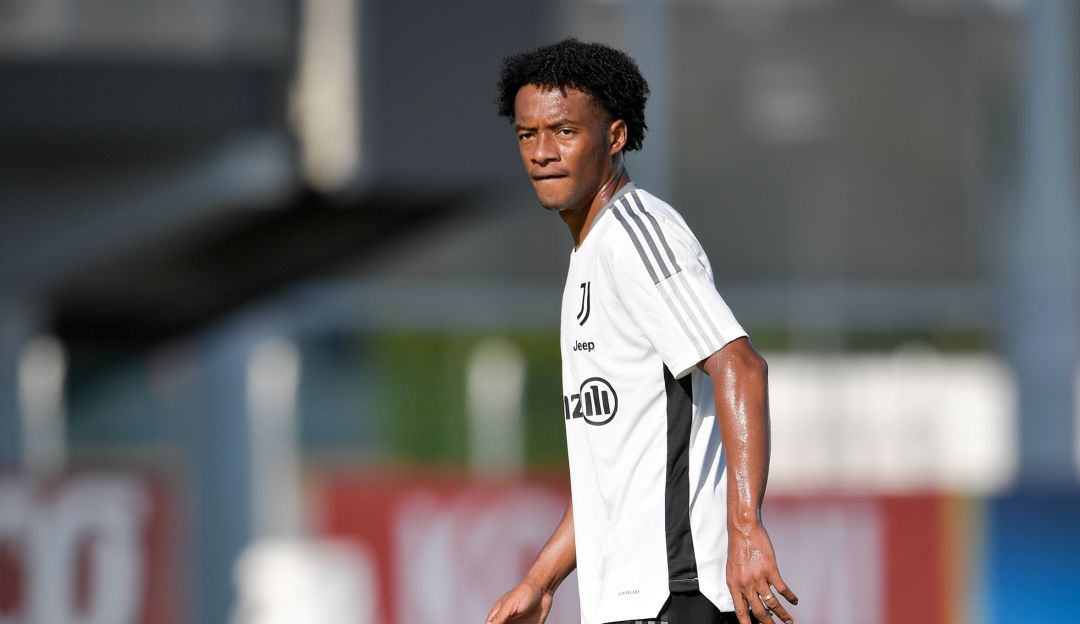 Juan Guillermo Cuadrado en pretemporada con la Juventus Juan Guillermo Cuadrado en pretemporada con la Juventus