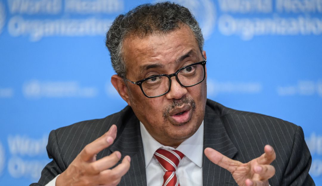El director de la OMS, Tedros Adhanom El director de la OMS, Tedros Adhanom