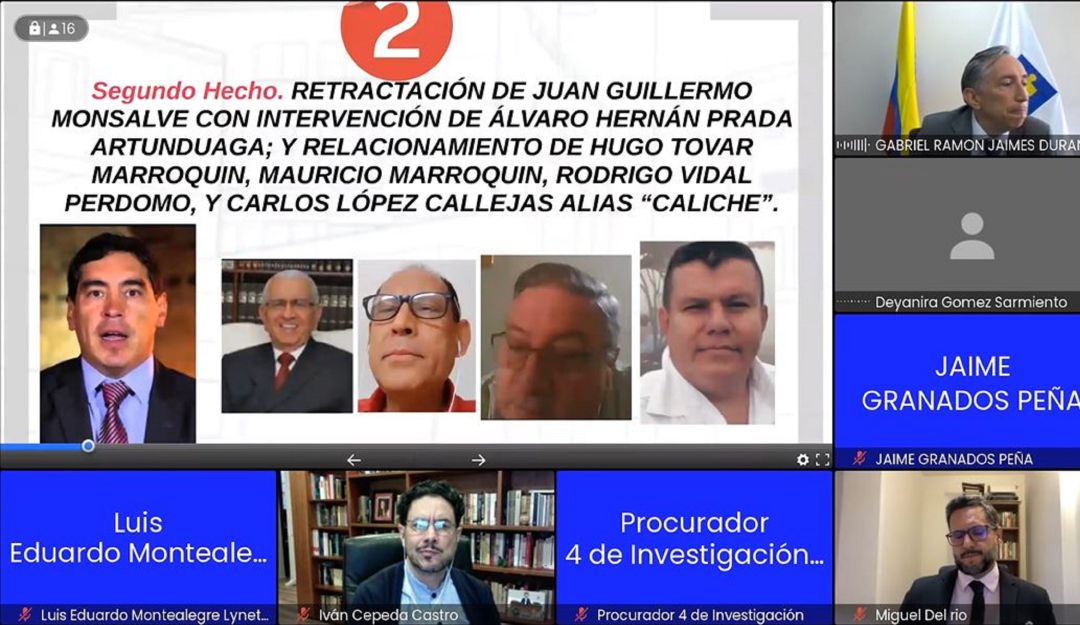 El fiscal Jaimes insiste en la preclusión a favor del expresidente Álvaro Uribe Vélez El fiscal Jaimes insiste en la preclusión a favor del expresidente Álvaro Uribe Vélez