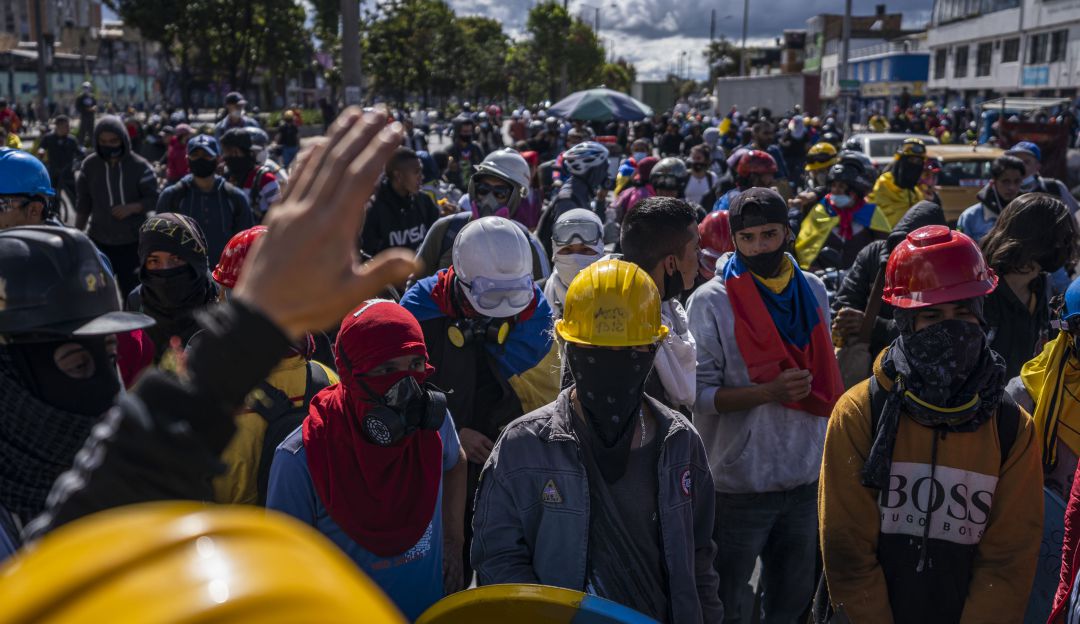 Protestas en Bogotá Protestas en Bogotá
