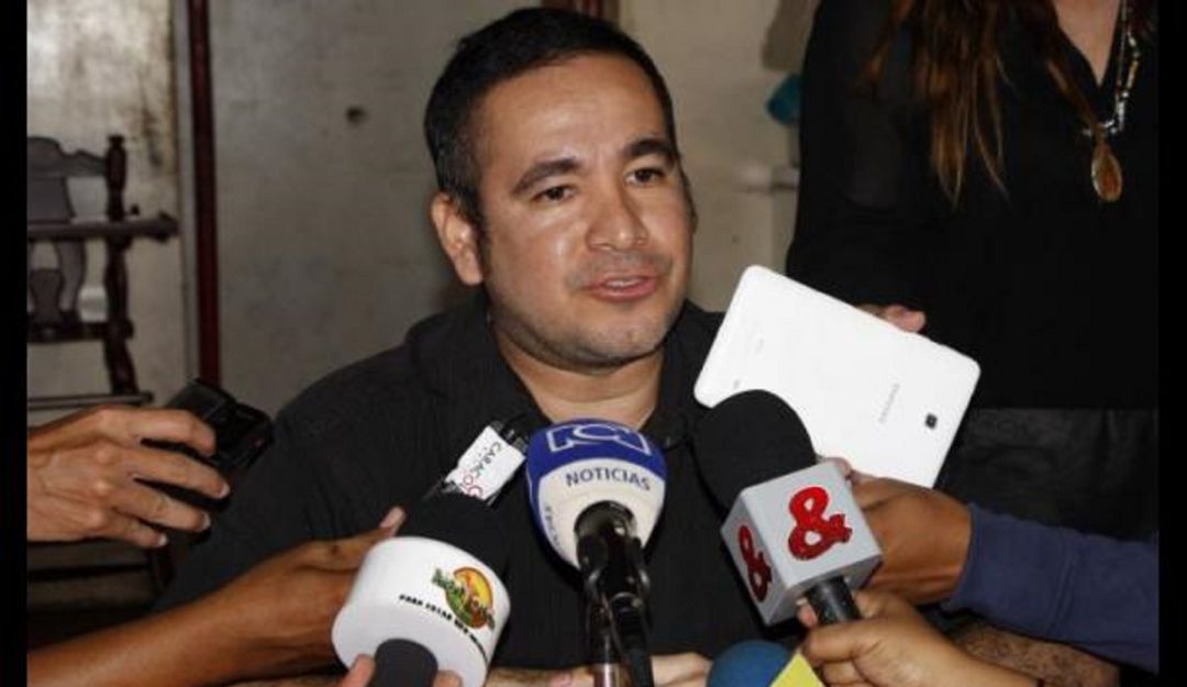 Juan David Diaz, hijo del asesinado alcalde del Roble y miembro del Movice. Juan David Diaz, hijo del asesinado alcalde del Roble y miembro del Movice.