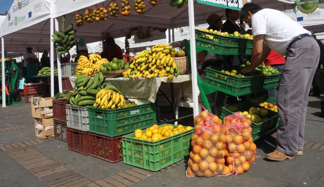 Mercado campesino. Imagen de referencia Mercado campesino. Imagen de referencia