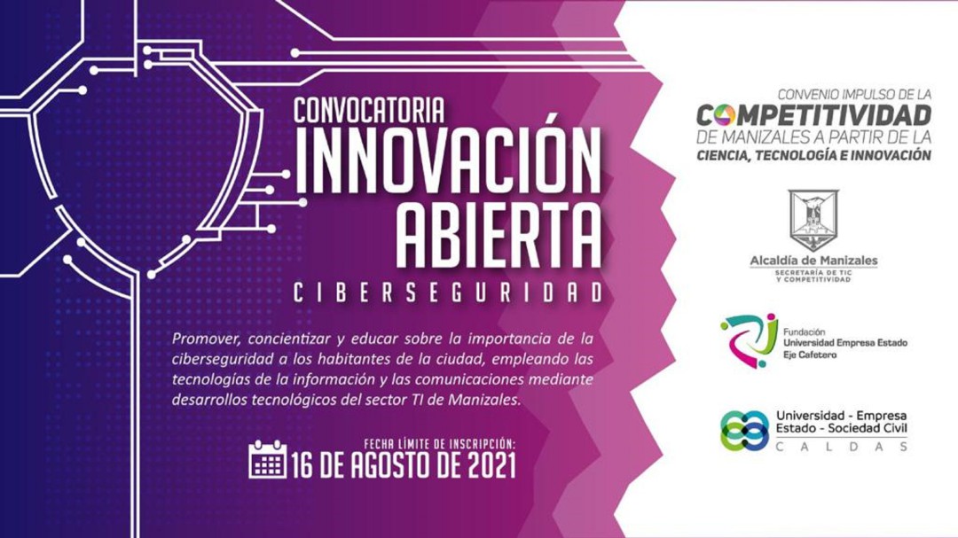 Abierta convocatoria de Innovación para fortalecer la Ciberseguridad