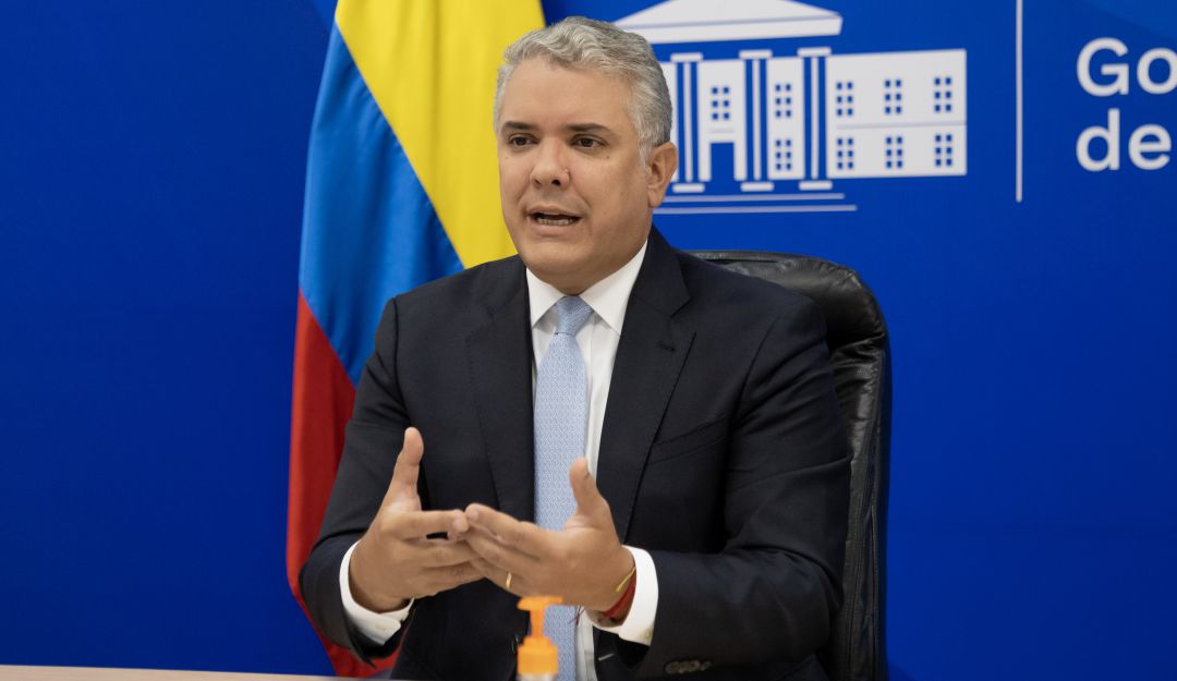El presidente Iván Duque llega el próximo 7 de agosto a su tercer año de mandato El presidente Iván Duque llega el próximo 7 de agosto a su tercer año de mandato