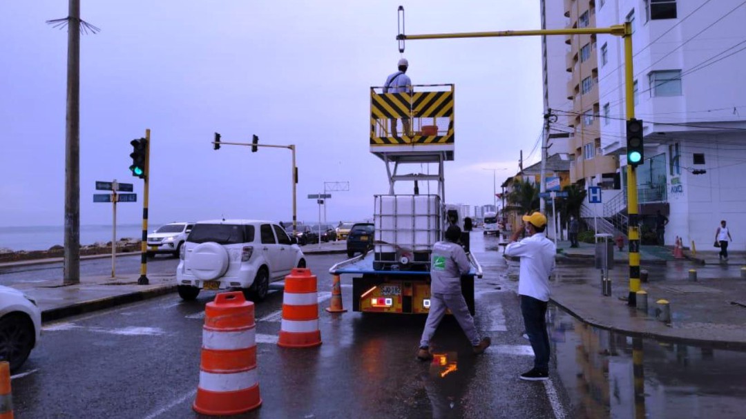 DATT interpone nuevas denuncias ante robo de cableados de semáforos
