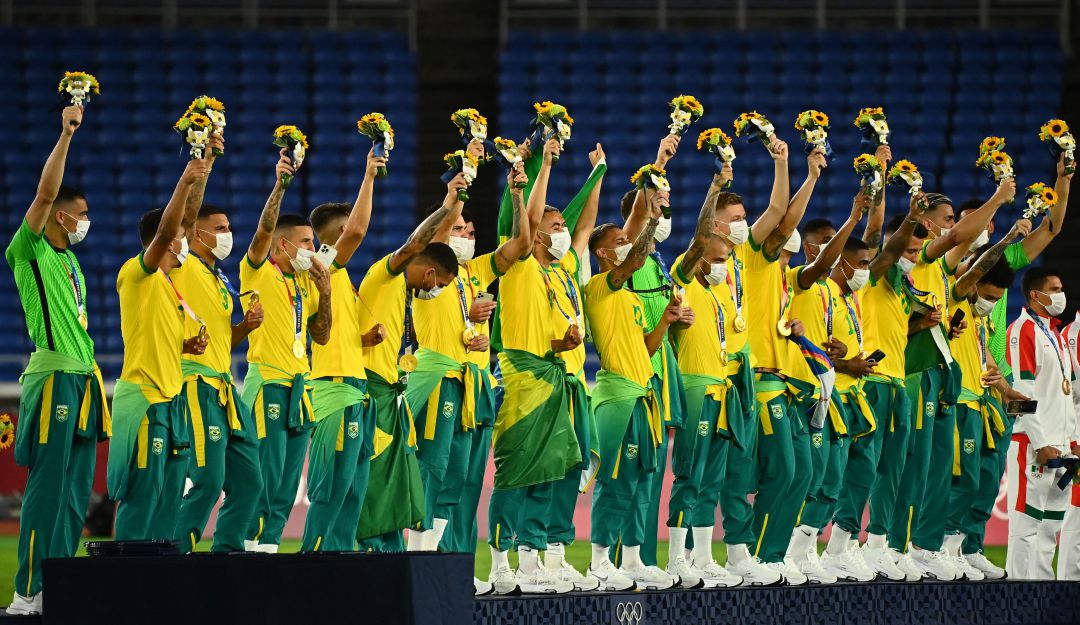 Selección Brasil campeona de los Juegos Olímpicos de Tokio 2020 Selección Brasil campeona de los Juegos Olímpicos de Tokio 2020
