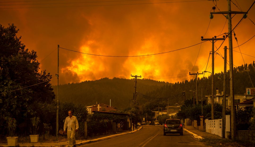 Incendios en Grecia. Incendios en Grecia.