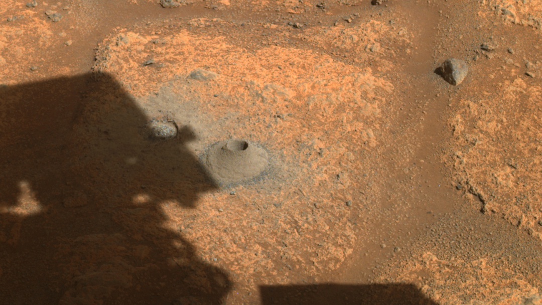 Perseverance de la NASA no logró recoger muestras de roca en Marte