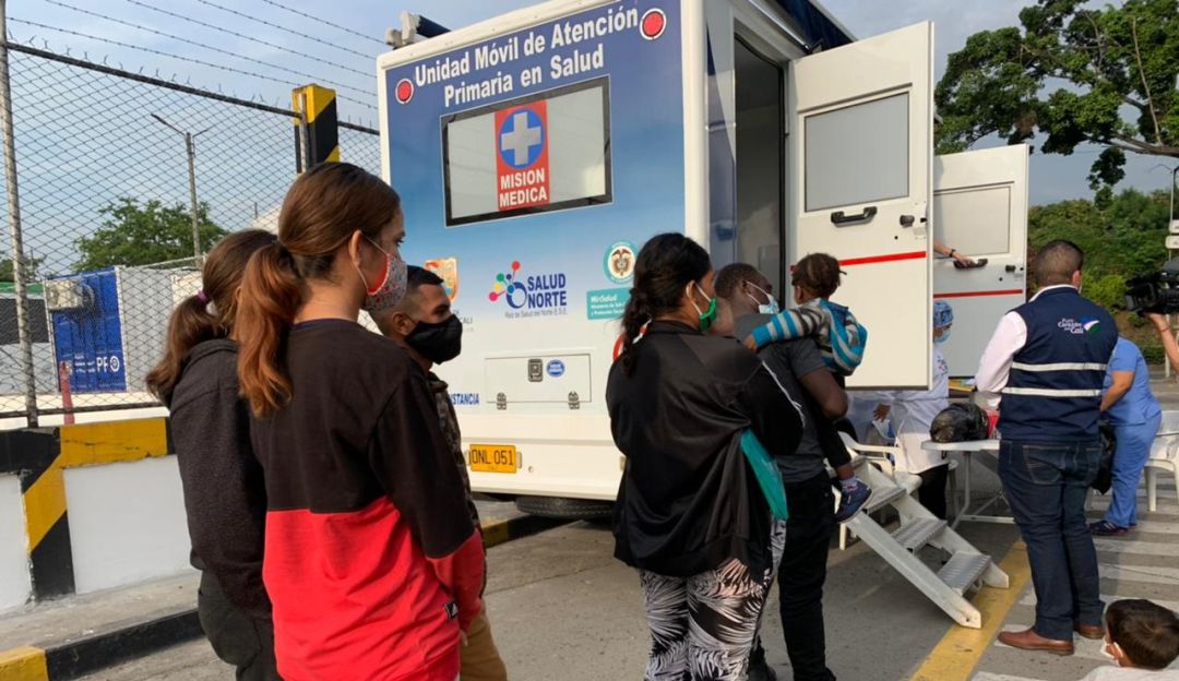 Jornada de atención a migrantes haitianos Jornada de atención a migrantes haitianos