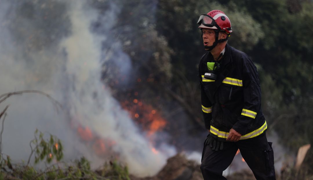 Bombero en Grecia Bombero en Grecia