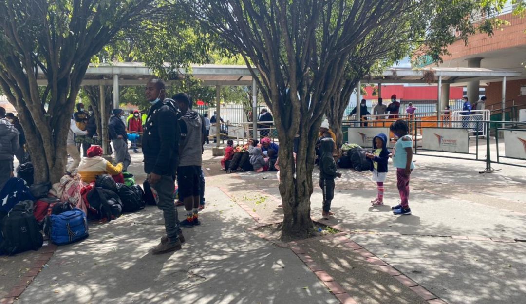 Migrantes haitianos en Pasto Migrantes haitianos en Pasto
