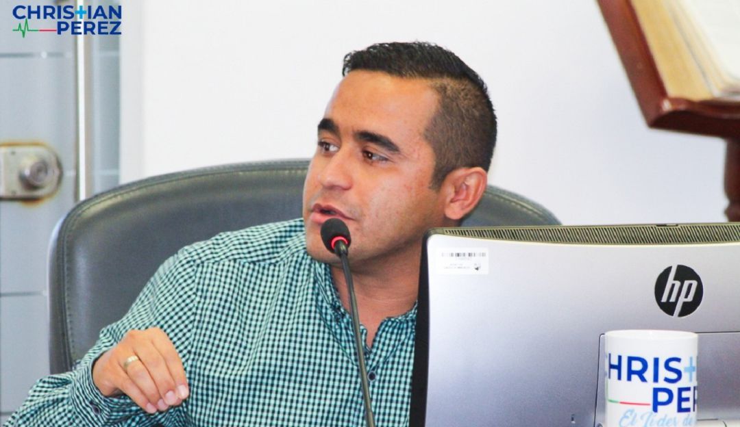 Christian Pérez Holguín, concejal de Manizales Christian Pérez Holguín, concejal de Manizales