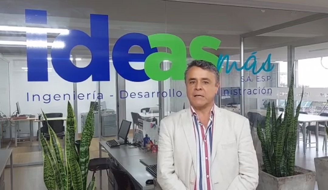 Jaime Antonio Osorio Osorio, gerente de IDEA MÁS S.A. E.S.P
Jaime Antonio Osorio Osorio, gerente de IDEA MÁS S.A. E.S.P