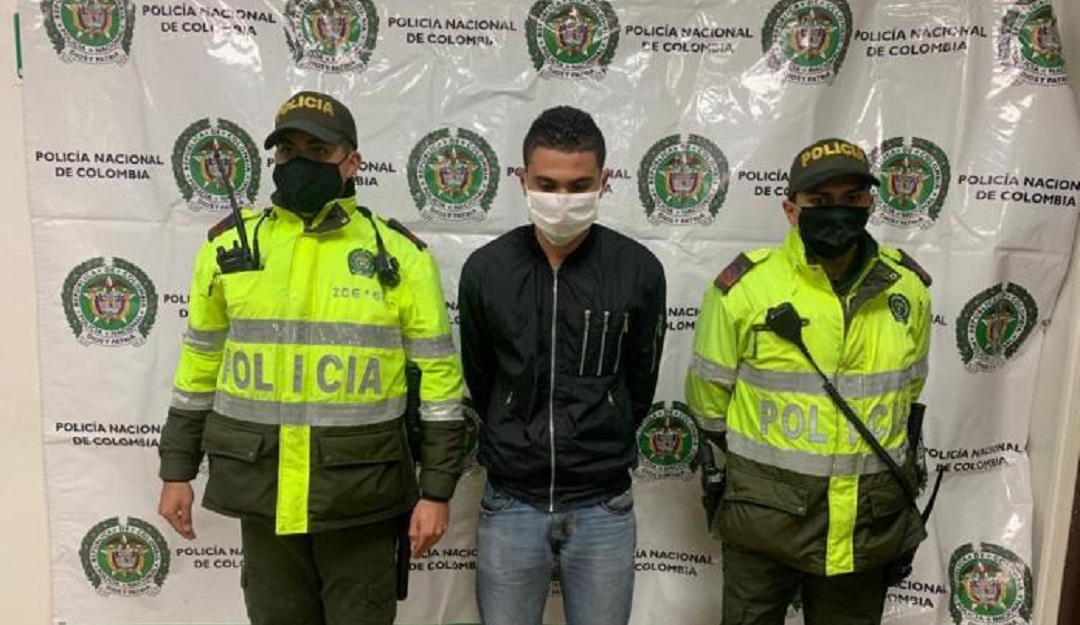 Deimer Díaz Mendoza. Cortesía: Policía Deimer Díaz Mendoza. Cortesía: Policía