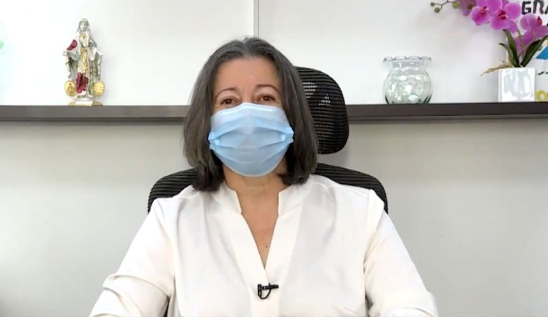 La secretaria de salud del Valle del Cauca, María Cristina Lesmes La secretaria de salud del Valle del Cauca, María Cristina Lesmes