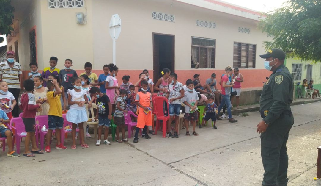 La jornada se realizó en el municipio de Magangué, con el propósito de que los infantes no caigan en estos flagelos La jornada se realizó en el municipio de Magangué, con el propósito de que los infantes no caigan en estos flagelos