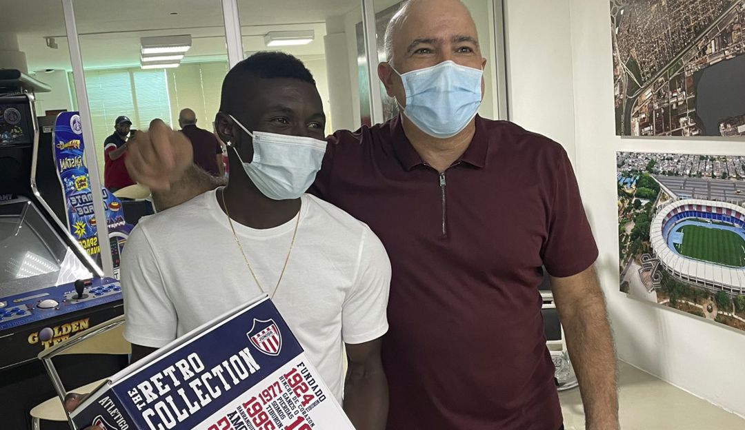 Yuberjen Martínez con Christian Daes en 2021 Yuberjen Martínez con Christian Daes en 2021