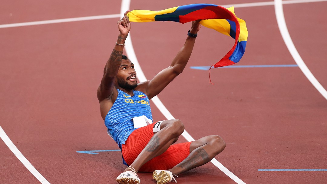 Anthony Zambrano, el número uno del mundo en los 400 metros