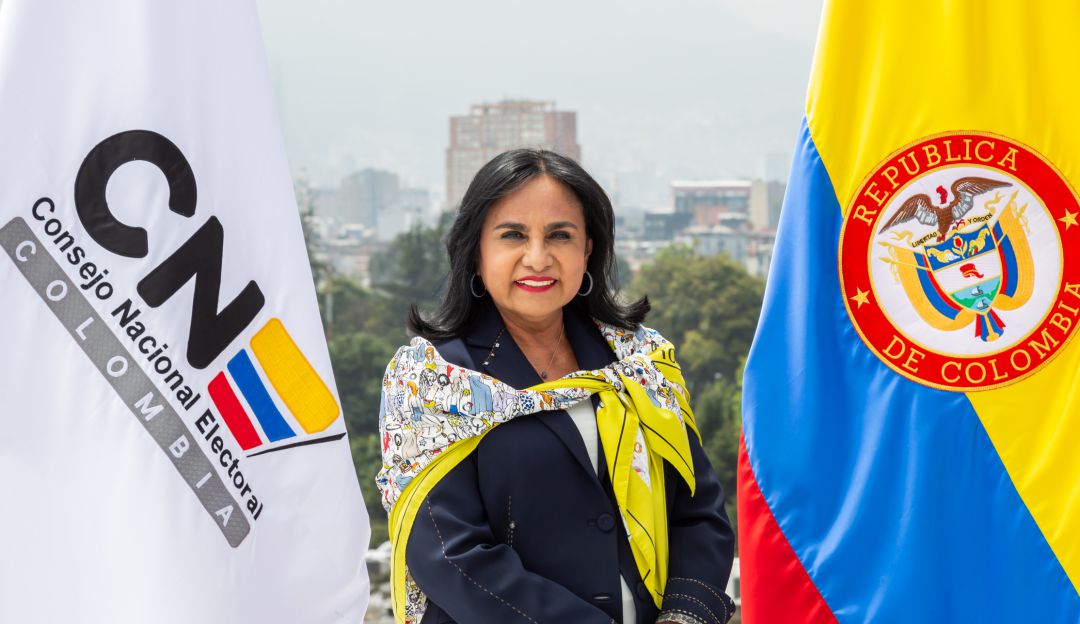 La presidenta del Consejo Nacional Electoral, Doris Méndez La presidenta del Consejo Nacional Electoral, Doris Méndez