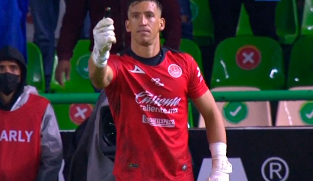 Nicolás Vikonis arquero del Mazatlán ante León Nicolás Vikonis arquero del Mazatlán ante León