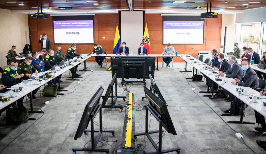 Crean comando conjunto en Bogotá para combatir criminales migrantes Crean comando conjunto en Bogotá para combatir criminales migrantes
