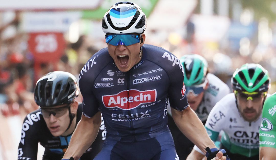 Jasper Philipsen ganador de la etapa 5 de La Vuelta a España 2021 Jasper Philipsen ganador de la etapa 5 de La Vuelta a España 2021