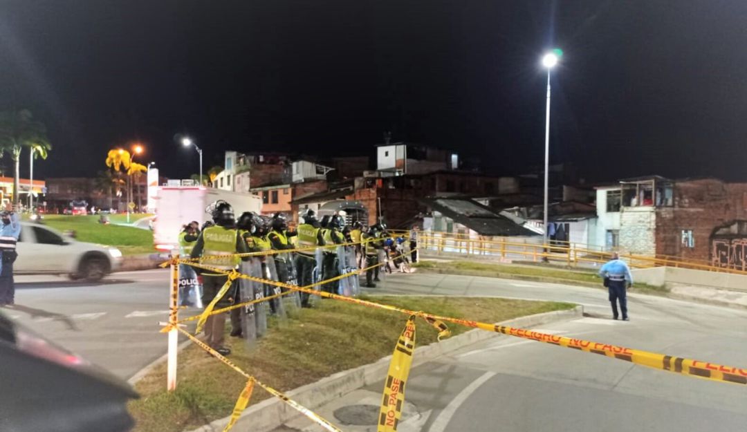 Capturados por vandalismo en Pereira. Capturados por vandalismo en Pereira.