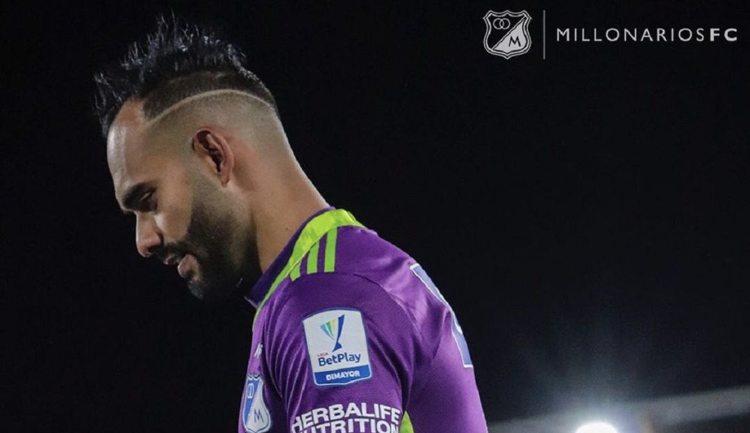 Christian Vargas, portero de Millonarios. Christian Vargas, portero de Millonarios.