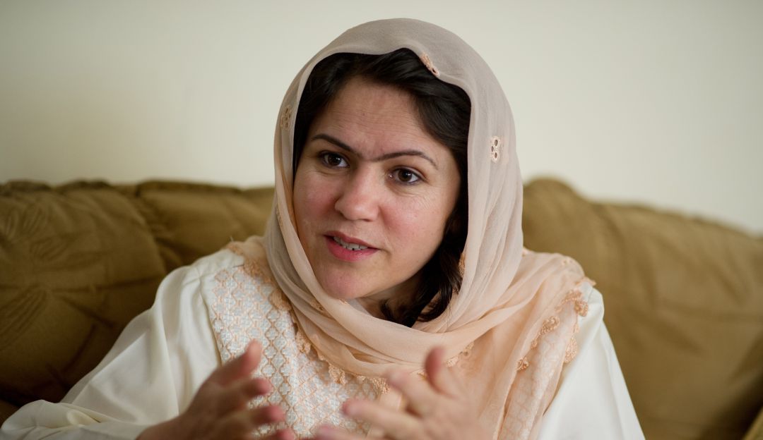 La parlamentaria Fawzia Koofi La parlamentaria Fawzia Koofi