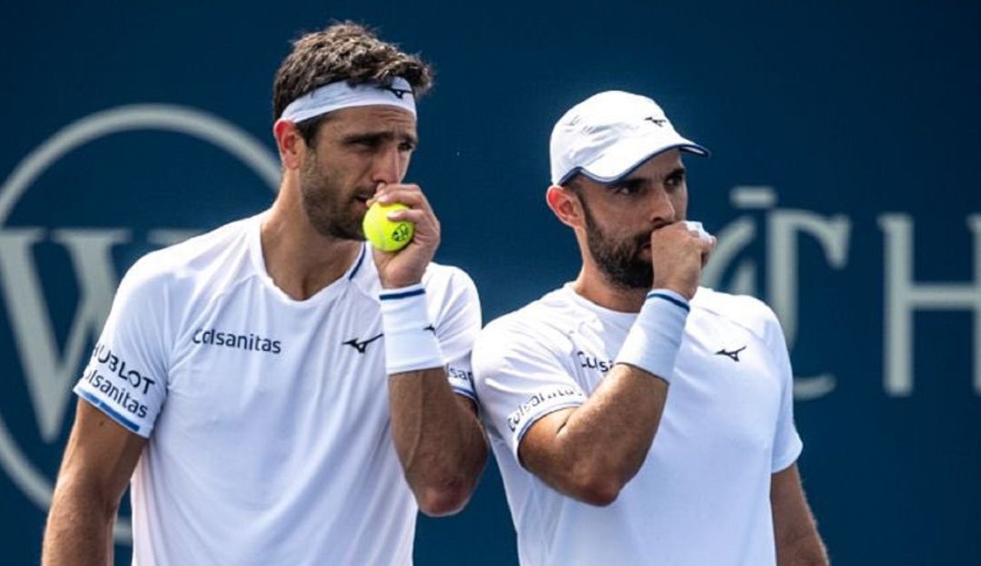 Robert Farah y Juan Sebastián Cabal en el Masters de Cincinnati Robert Farah y Juan Sebastián Cabal en el Masters de Cincinnati