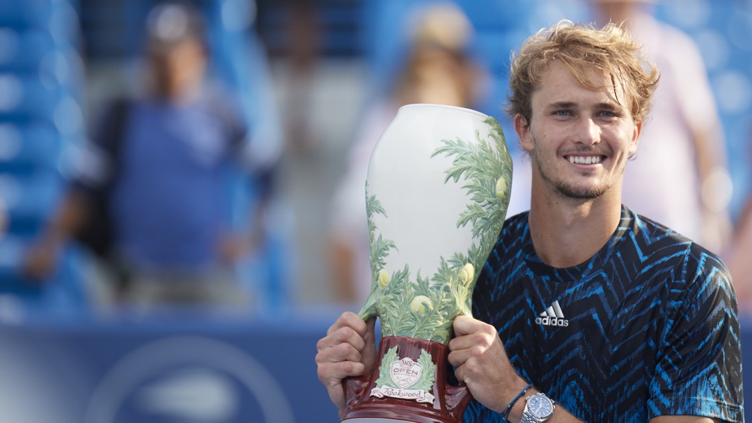 Zverev venció a Rublev y conquistó su primer título de Cincinnati