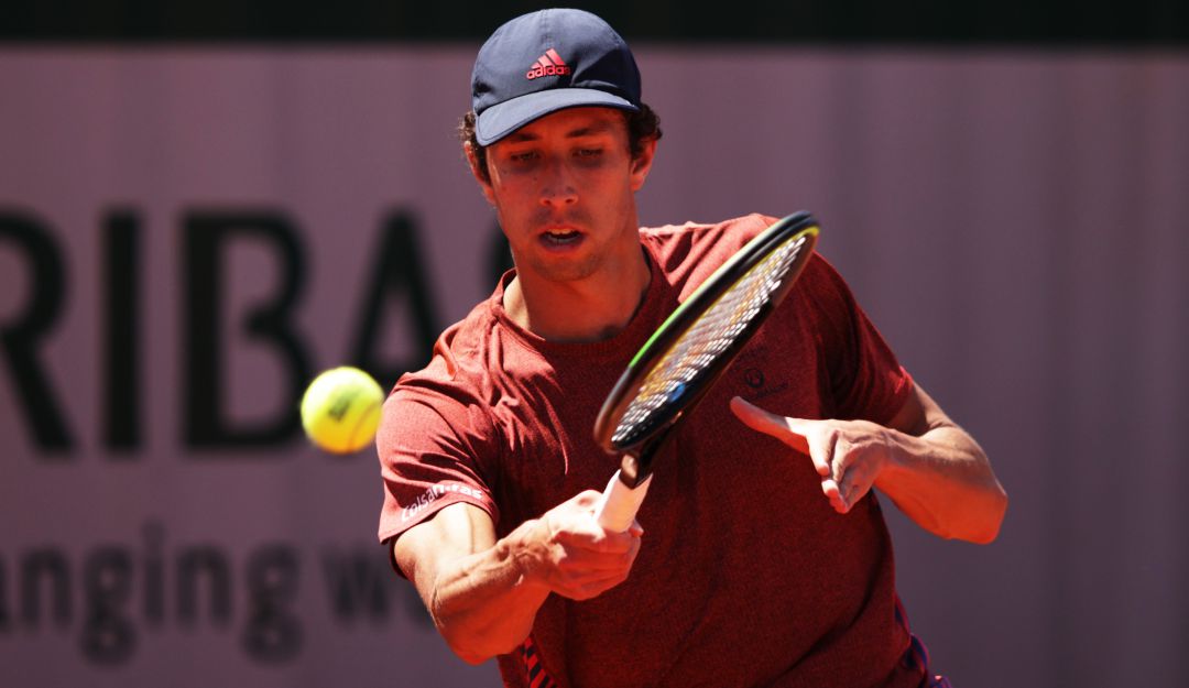 Daniel Galán, raqueta masculina número uno de Colombia. Daniel Galán, raqueta masculina número uno de Colombia.