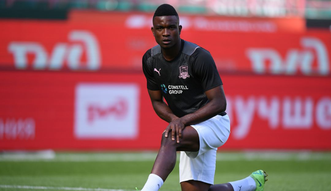 Jhon Córdoba, delantero colombiano del Krasnodar de Rusia Jhon Córdoba, delantero colombiano del Krasnodar de Rusia