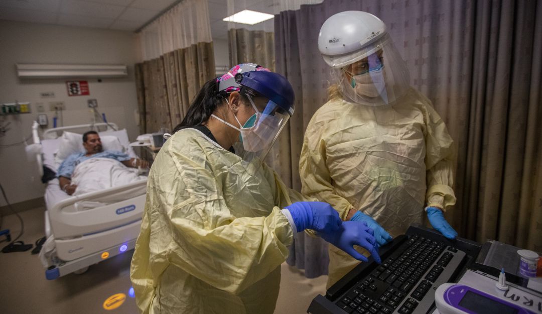 Aumentan las hospitalizaciones por Covid-19 en Estados Unidos Aumentan las hospitalizaciones por Covid-19 en Estados Unidos