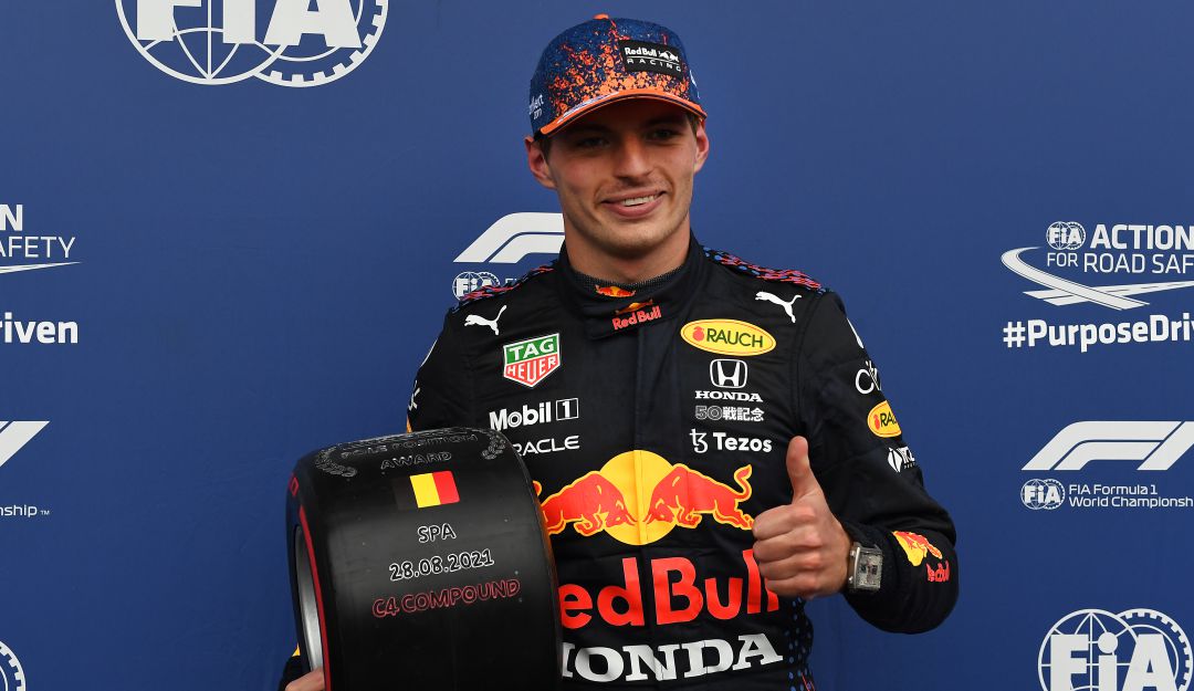 Max Verstappen, piloto neerlandés que logró la 'pole' para el GP de Bélgica Max Verstappen, piloto neerlandés que logró la 'pole' para el GP de Bélgica