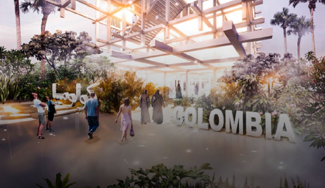 Colombia participa con el slogan ‘El ritmo que conecta el futuro’ Colombia participa con el slogan ‘El ritmo que conecta el futuro’