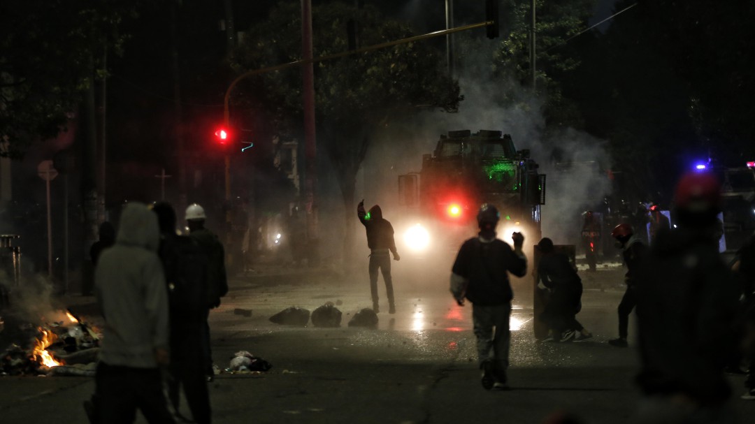 Personería pide judicializar a responsables de disturbios en Bogotá