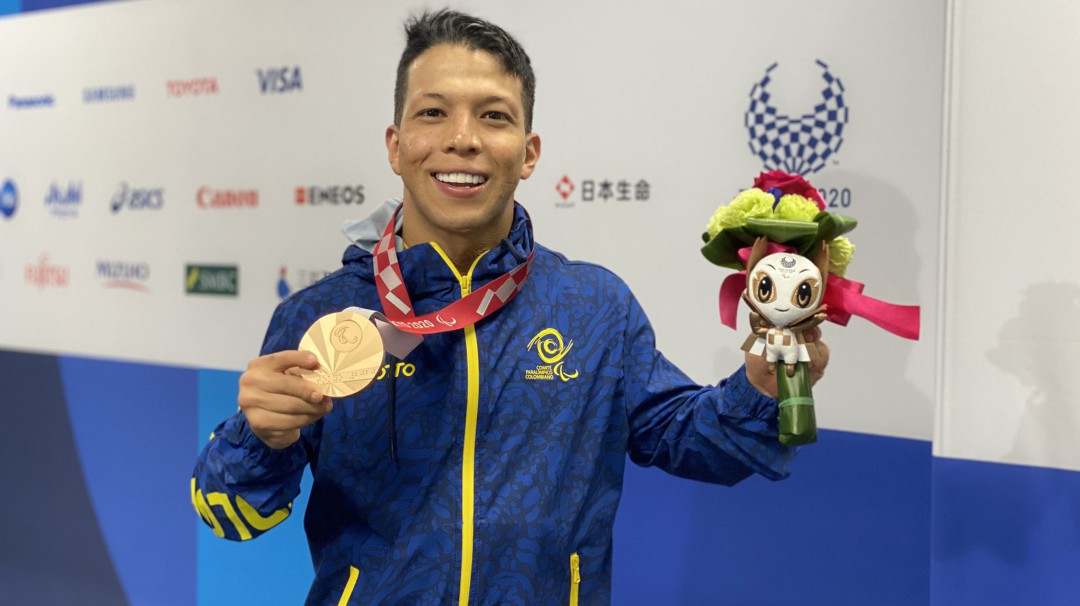 "Le dedico esta medalla a Colombia": Nelson Crispín