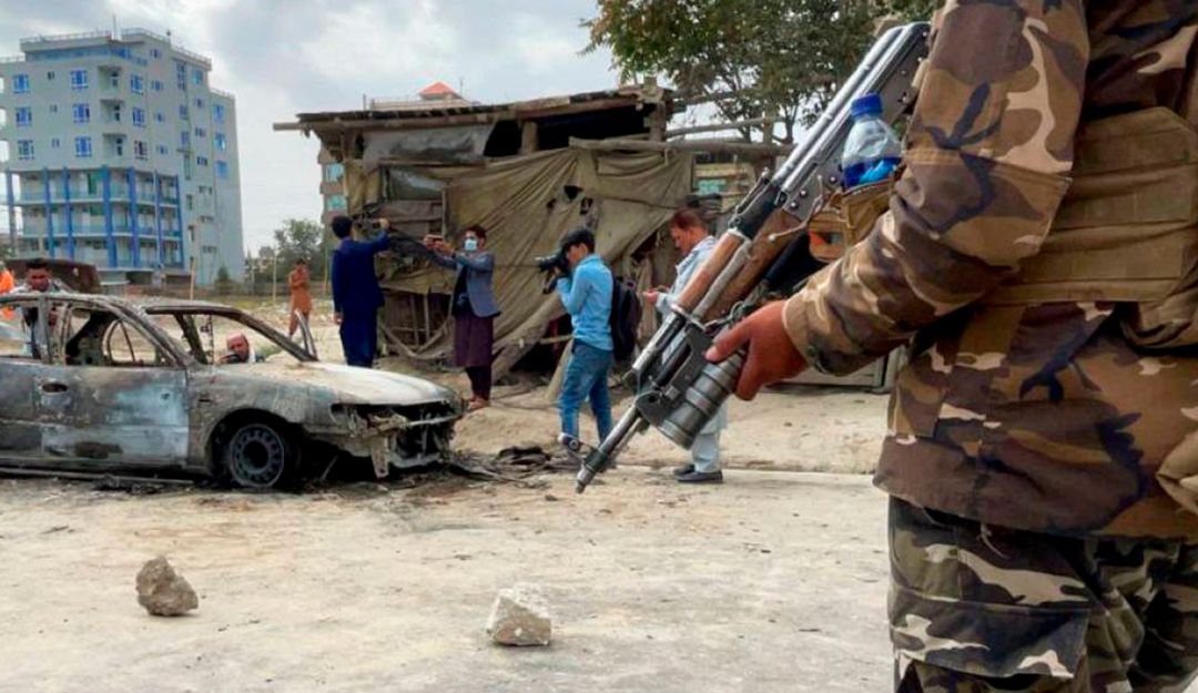 EE.UU. interceptó misiles de ISIS-K dirigidos al aeropuerto de Kabul EE.UU. interceptó misiles de ISIS-K dirigidos al aeropuerto de Kabul