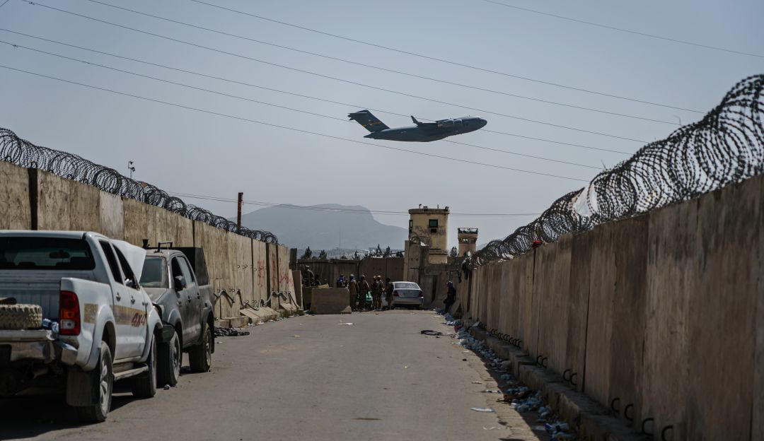 Despegó el último avión estadounidense de Kabul. Despegó el último avión estadounidense de Kabul.