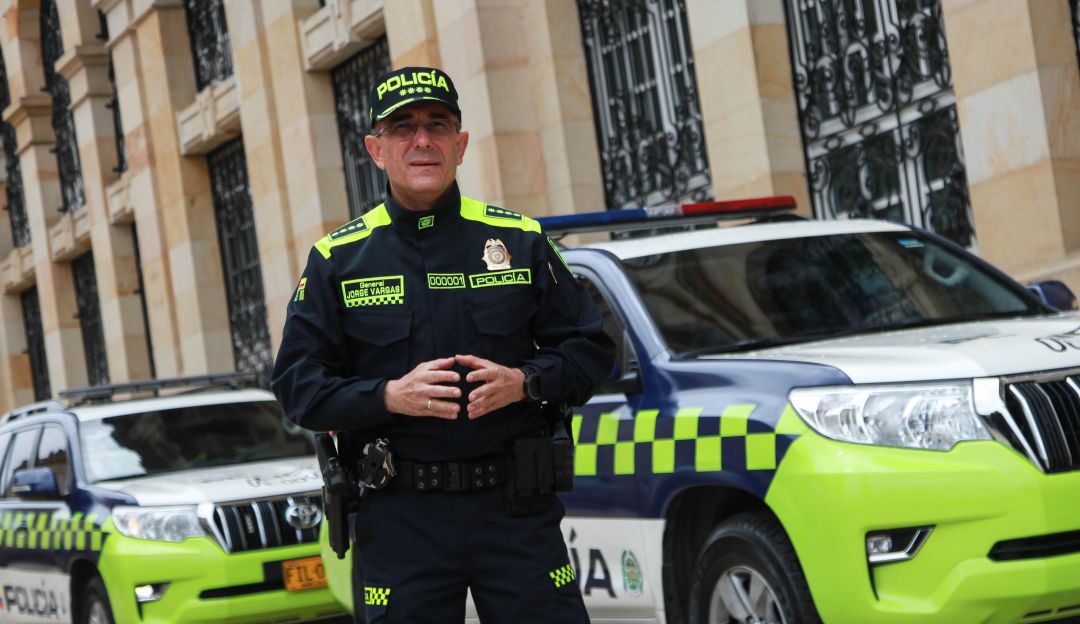 General Jorge Luis Vargas, director de la Policía. General Jorge Luis Vargas, director de la Policía.