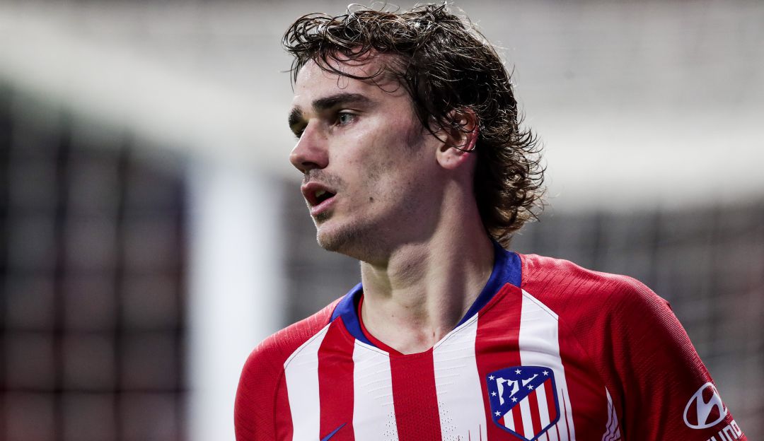Antoine Griezmann durante su primer ciclo por el Atlético de Madrid. Antoine Griezmann durante su primer ciclo por el Atlético de Madrid.