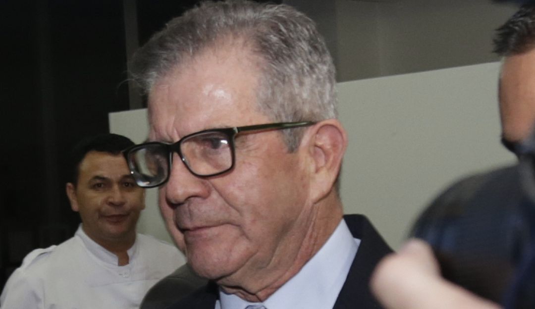 El general (r) Mario Montoya, excomandante de las Fuerzas Militares, en su sometimiento a la JEP. El general (r) Mario Montoya, excomandante de las Fuerzas Militares, en su sometimiento a la JEP.