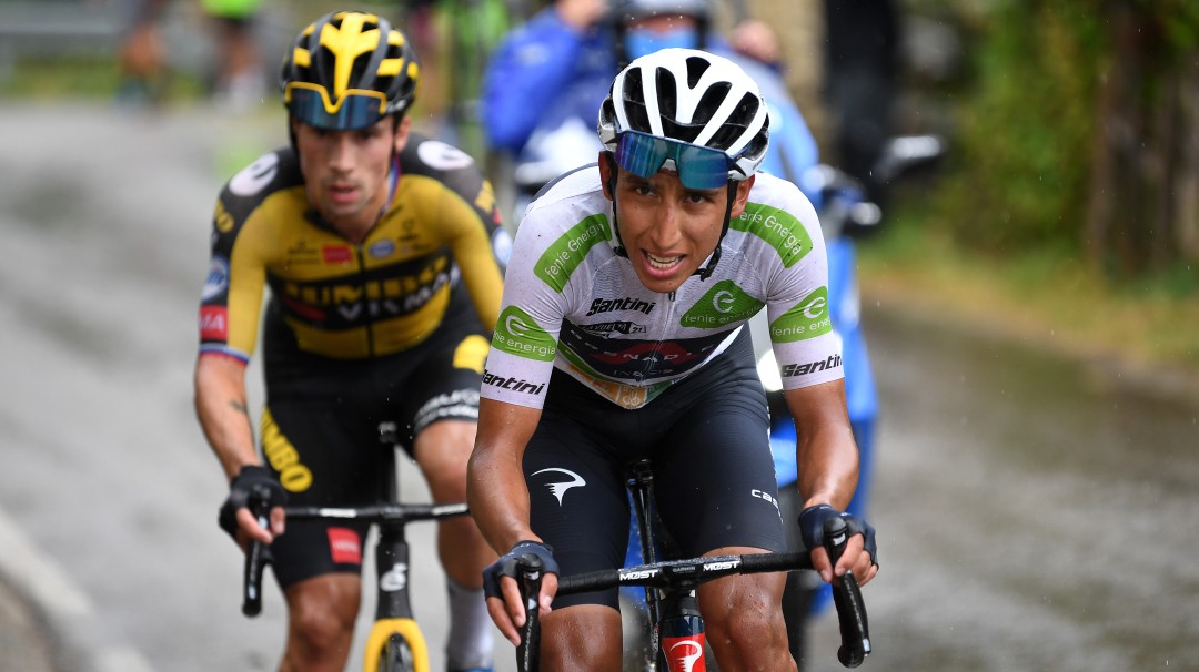 Egan Bernal: "Roglic lo podía perder todo, es el valiente del día"